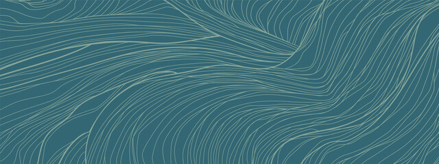 abstract background with organic pattern of fine tangled lines. hand drawn vector illustration. flat