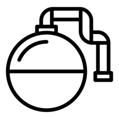 Poster - Reverse osmosis icon outline vector. Water filter. Plant filter