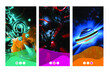 Futuristic technology style. Elegant tech background banners or presentations, vector