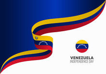 Venezuela Independence Day Background Banner Poster For National Celebration On July 5 Th.