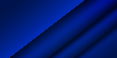 Leinwandbilder - Abstract blue creative background with line