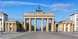Berlin Brandenburger Tor Gate in Germany panorama