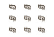 © msumon24h - up to 91 percent to 99 percent tag stickers vector template