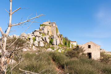 Wall Mural - Peninha Sanctuary located in the Sintra mountain range, Portugal