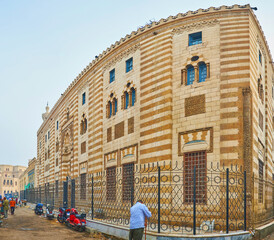 Poster - The wall of Al-Azhar mosque, Cairo, Egypt