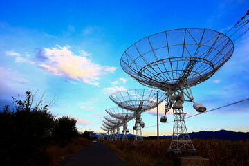 Wall Mural - the observatory radio telescope