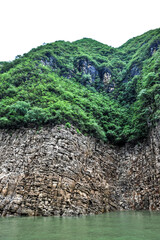 Wall Mural - Landscape of the Three Gorges of the Yangtze River in China