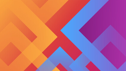 Modern orange dynamic stripes colorful abstract geometric design background for business, card, presentation, brochure, banner, and wallpaper