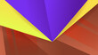 © SyahCreation - dynamic shape purple yellow colorful abstract geometric design background