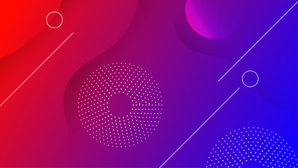 dynamic shape purple colorful abstract geometri design background