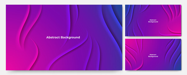 gradient shape purple colorful abstract geometri design background