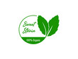 © yasindu - organic sweet stevia icon vector illustration