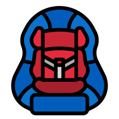 Sticker - seat line icon