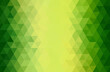 canvas print picture - Abstract texture geometry triangle green pattern background.vector