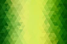 Abstract Texture Geometry Triangle Green Pattern Background.vector