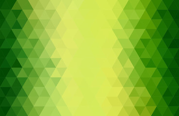 Abstract texture geometry triangle green pattern background.vector