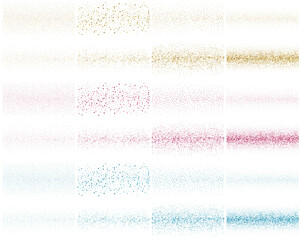 Poster - Abstract Gold design element with glitter effect for greeting card and disqount voucher.