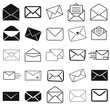 © Denys - Envelope icon vector set. Mail illustration sign collection. Letter symbol. Post logo.