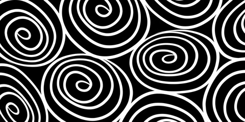  black and white seamless pattern