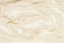 White Whipped Cream Texture.