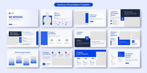 Creative business PowerPoint presentation slides template design. Use for modern keynote presentation background, brochure design, website slider, landing page, annual report, company profile