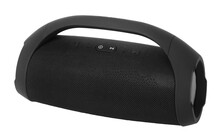Black Modern Music Boombox Portable Bluetooth Speaker