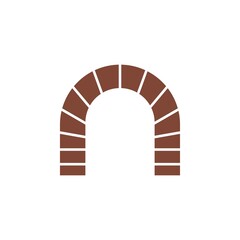 Brick bridge illustration