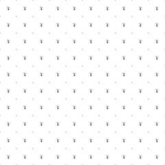 Poster - Square seamless background pattern from black freestyle skiing symbols are different sizes and opacity. The pattern is evenly filled. Vector illustration on white background