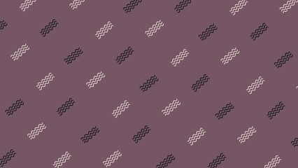 Poster - Pattern of geometric shapes in retro, memphis 80s 90s style. Animated vintage abstract background. Seamless pop art design. 4K video motion