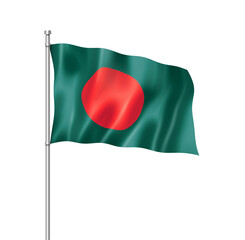 Sticker - Bangladesh flag isolated on white