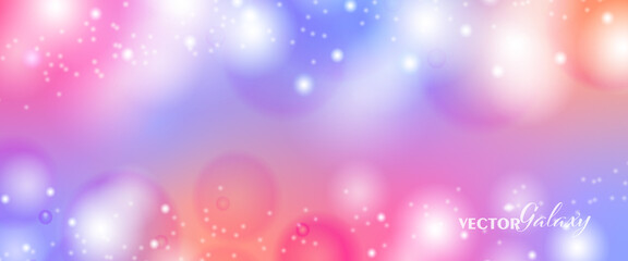 Wall Mural - space background. magical color galaxy with realistic nebula and lots of shining stars. infinite uni