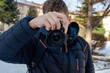 © FarukPhotography - A Young European boy capturing moment with his camera.