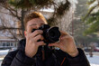 © FarukPhotography - A Young European boy capturing moment with his camera.