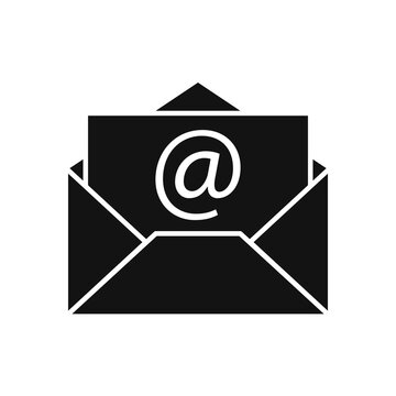 E-mail letter illustration graphic