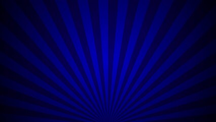 Aufkleber - Stripes rotating. Rotating radial light and medium blue gradient. Rotating rays animation. Video 4K 30 frames per second.