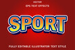 © eric_barudewa  - editable red sports text effect. red and yellow gradient color text effect