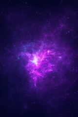 nebula and galaxies in space. abstract cosmos background
