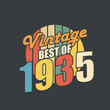© Stockia - Vintage Best of 1936. 1936 Vintage Retro Birthday