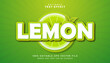 © Farhad - 3D Lemon text effect - Editable text effect