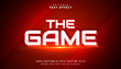 © Farhad - 3D The Game text effect - Editable text effect