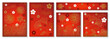 Set of banners, backgrounds in oriental style. Good for poster, cover, greeting card for chinese new year or mid autumn festival. Vector illustration.