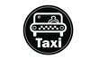 Logo of a city taxi car