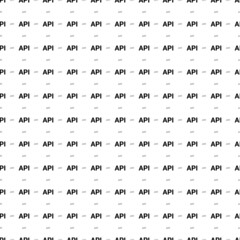 Poster - square seamless background pattern from geometric shapes are different sizes and opacity. the patter