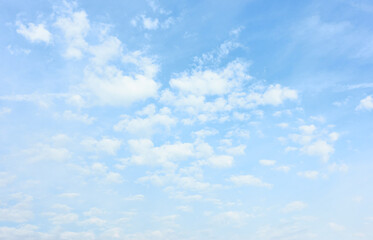 Wall Mural - light-blue sky with clouds