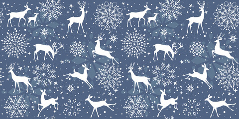 Wall Mural - deer pattern