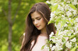 © millaf (Nemchinova) - Perfect young woman outdoor, springtime portrait