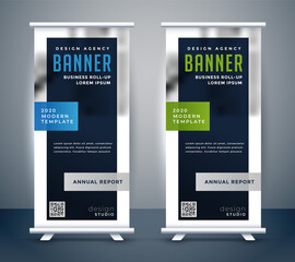 Wall Mural - professional business roll up banner design