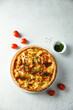 © marysckin - Homemade chicken quiche with tomatoes and pepper