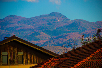 buddhist temple in the mountains