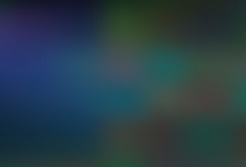 Wall Mural - Dark Blue, Green vector blurred shine abstract background.